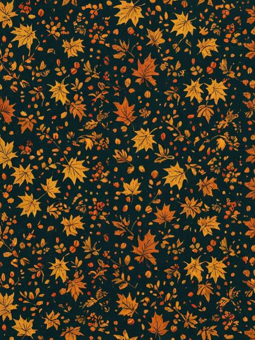 Vintage Cozy Fall Wallpaper Pattern