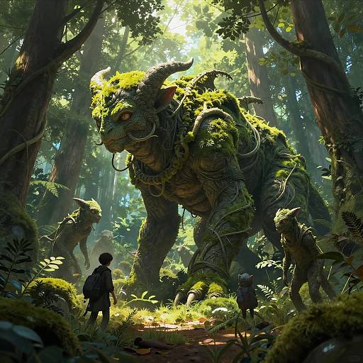 Gentle Ancient Forest Guardians