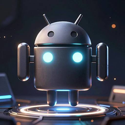 Asymmetric Cyberpunk Android Emblem