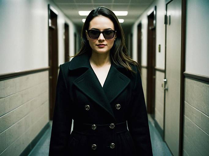 Matrix Style Woman Face Swap