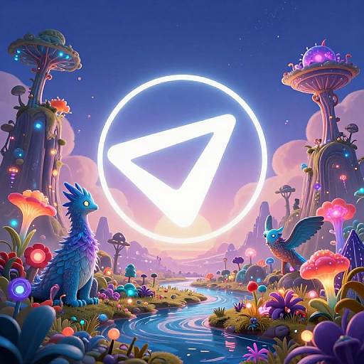 Imaginative Fantasy Landscape Creation