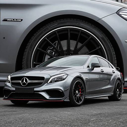 CLS55 AMG with Bodykit and Mec Wheels