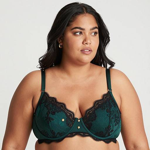 Elegant Plus-Sized Fashion Photography