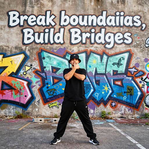 Urban Graffiti Street Dance Message