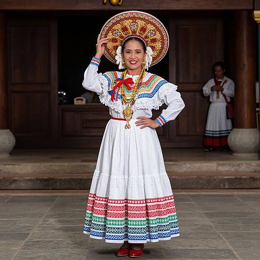 Traditional Pangalay Dance Costume