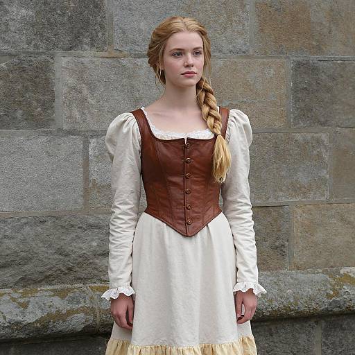 Medieval Fantasy Portrait of Sophie Foster