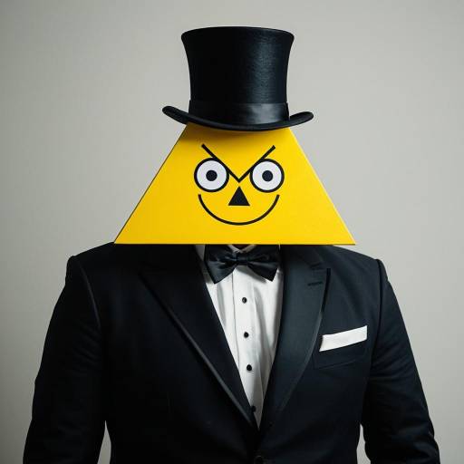 Simple Bill Cipher Cosplay Costume Design