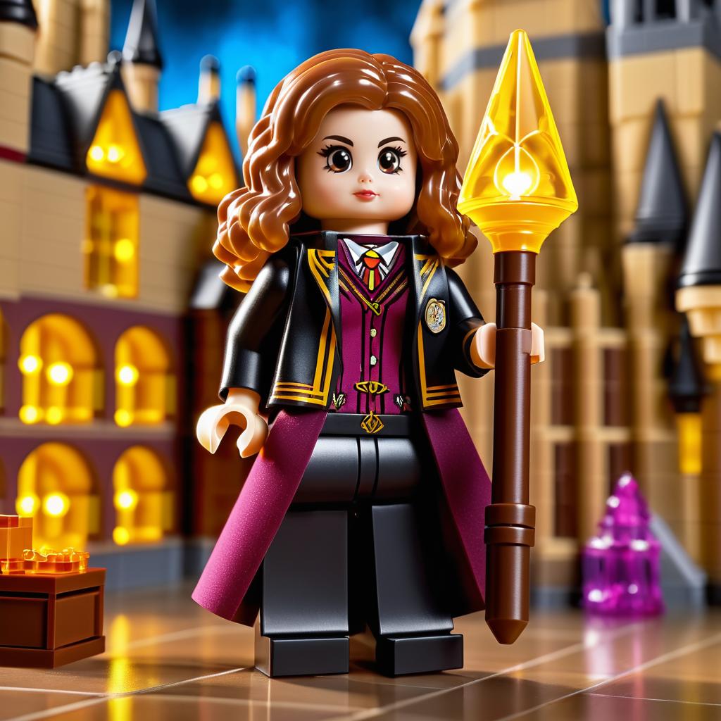 Hermione Granger Lego Figurine in Detail