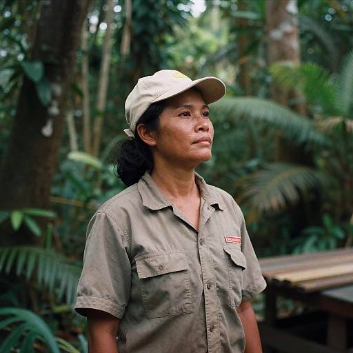 Photorealistic Portrait of a Dockworker