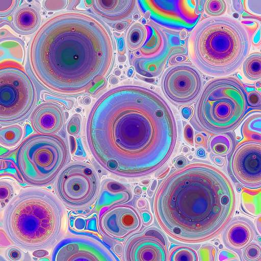 Psychedelic 3D Organic Micro Patterns
