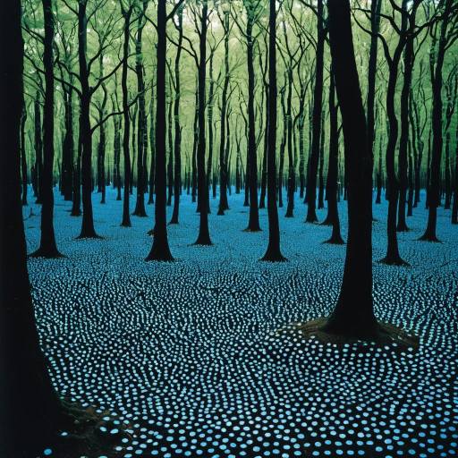 Enchanted Forest with Polka Dot Ground