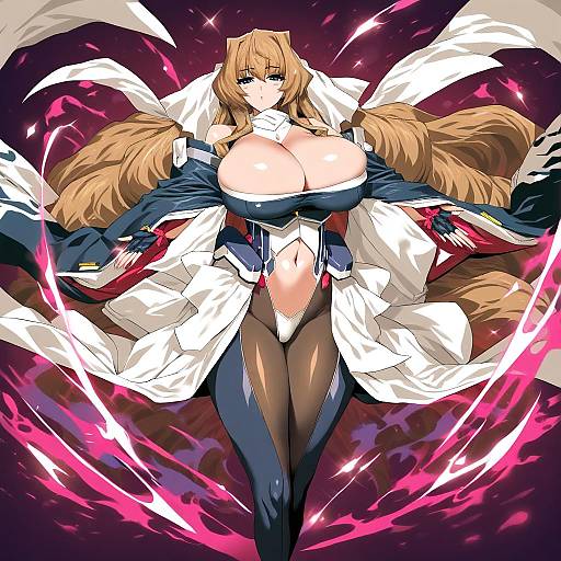 Illustration of Aoi kimi, kyoukaisenjou no horizon in the style of Obui