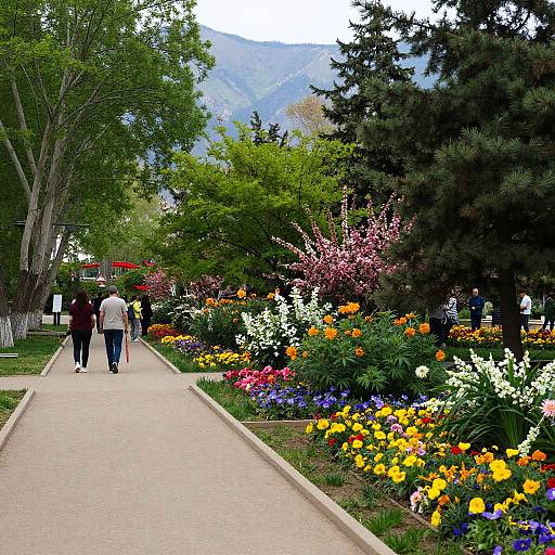 Spring Blossoms at Almaty Botanical Garden