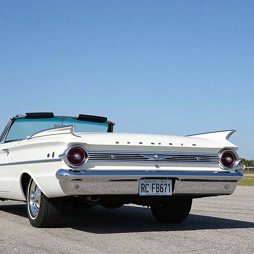 1961 Ford Galaxie Sunliner Rear View