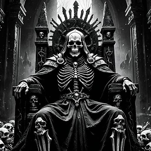 Lich Scion on Throne of Bones