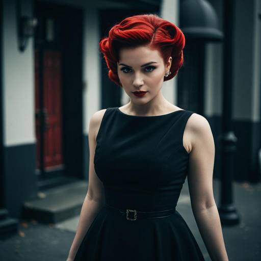 Elegant Film Noir Cosplay Inspiration
