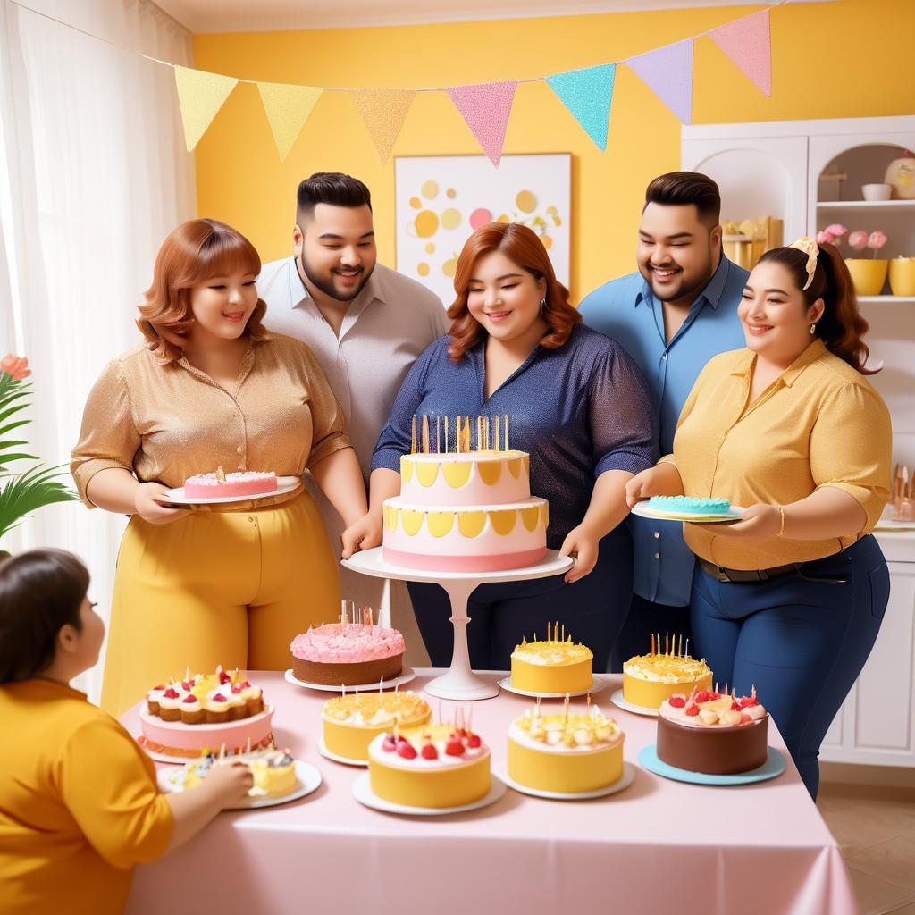 Celebrating Family: A Joyful Birthday Scene