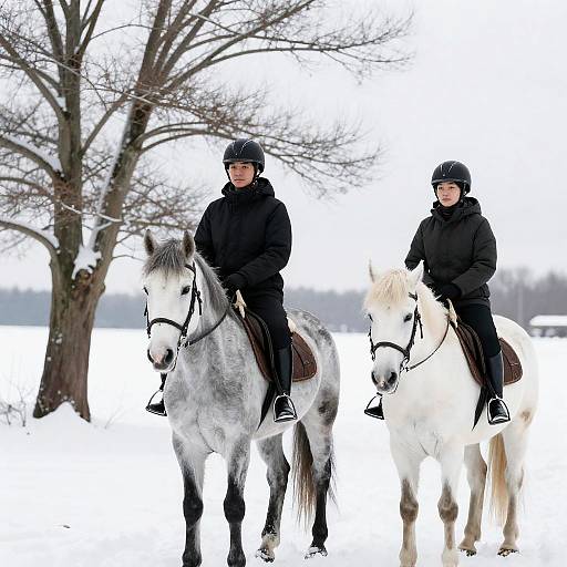 Winter Horseback Riding Adventure