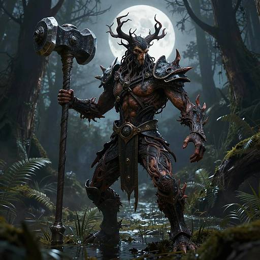 Twisted Entsentient Tree Warrior