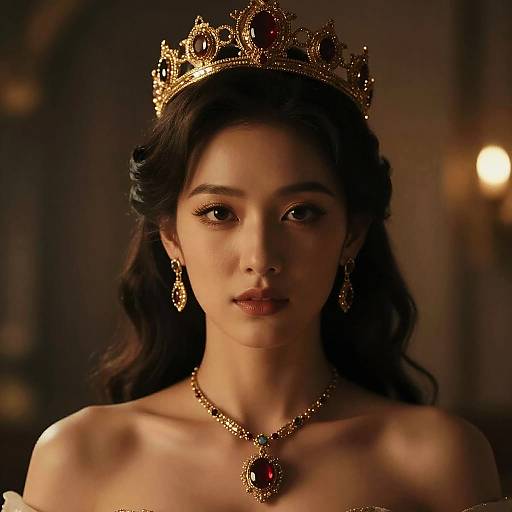 Close-Up Woman in Leela Costume