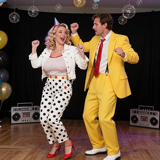 90s Retro Birthday Party Dance