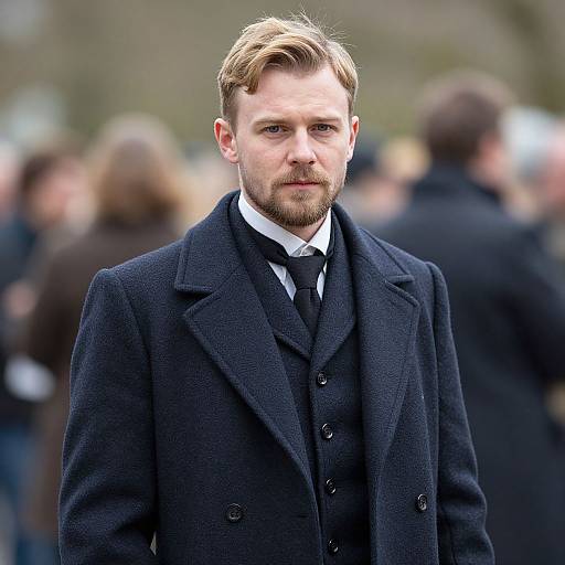 Norman Hartnell Style Portrait Male