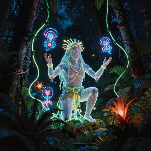 Neon Jungle Cyber Shaman Summoning