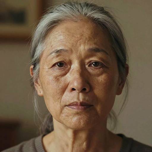 Realistic Old Face Filter Portrait