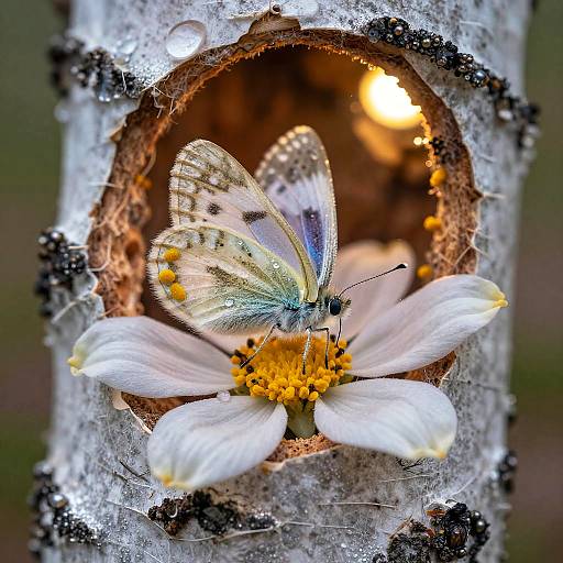 Celestial Silver Birch Butterfly Hollow