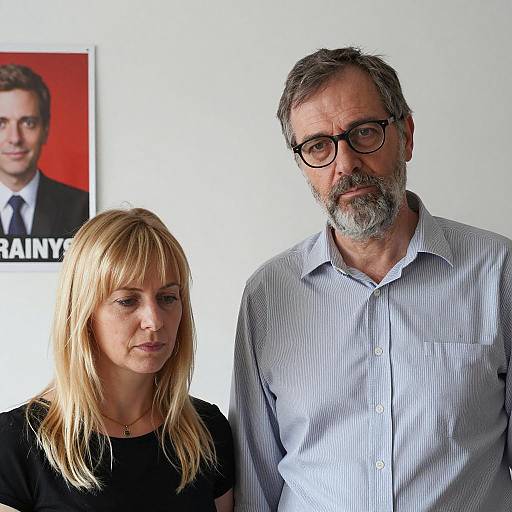 Casual Portrait of a Middle-Aged Couple