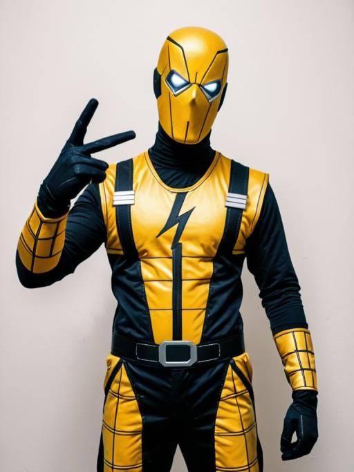 Man in Shocker Cosplay Costume