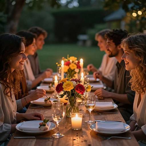 Intimate Candlelit Floral Celebration