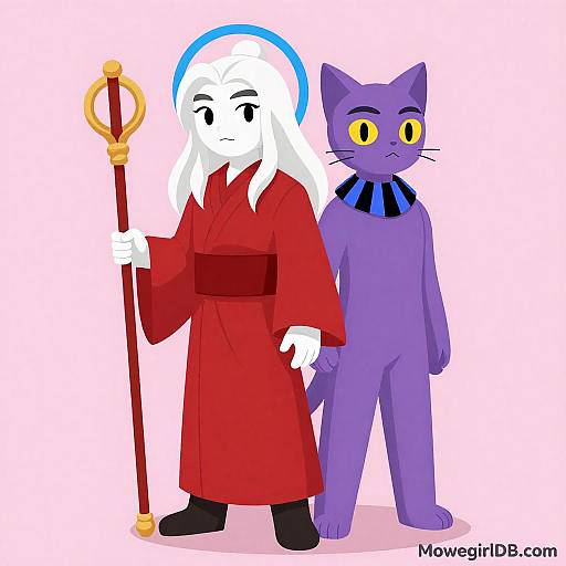 Whimsical Characters in Colorful Harmony