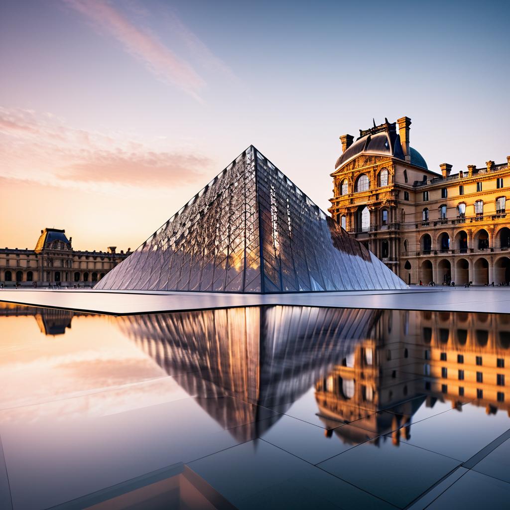 Louvre Pyramid: A Futuristic Vision