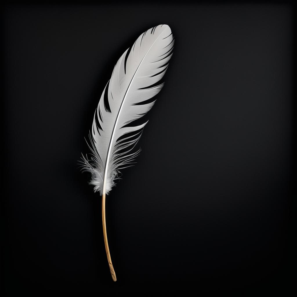 Hyper-Detailed Feather Fine Art Photography