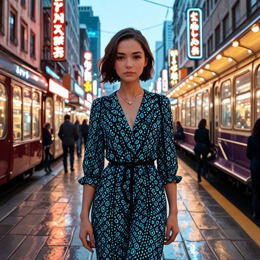 Bold Fashion Portrait of a Fierce Woman