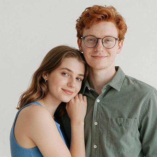 Captivating Portrait of a Young Couple