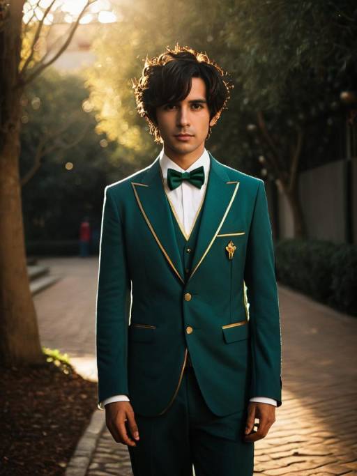 Man in Oscar Dragonia Cosplay Costume