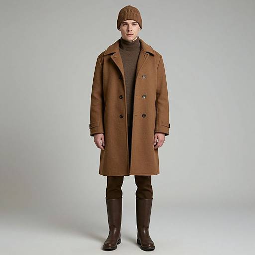 Stylish Man in Winter Fashion