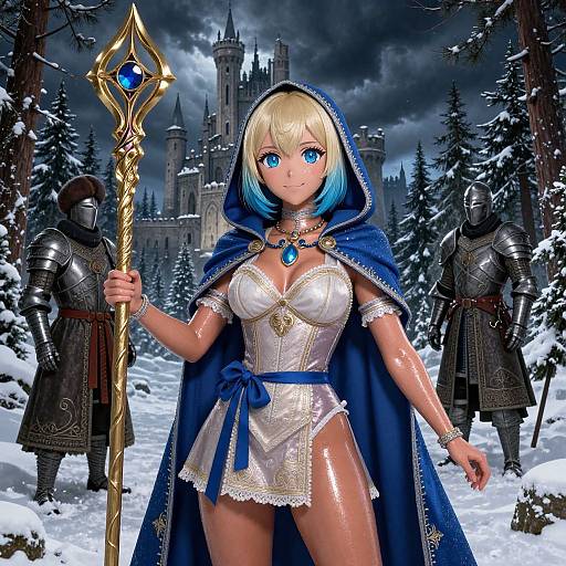 Epic Winter Forest Sorceress