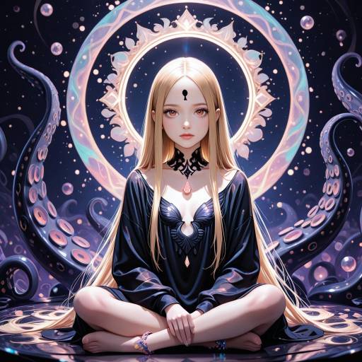 Ethereal Fantasy Portrait of Abigail Williams