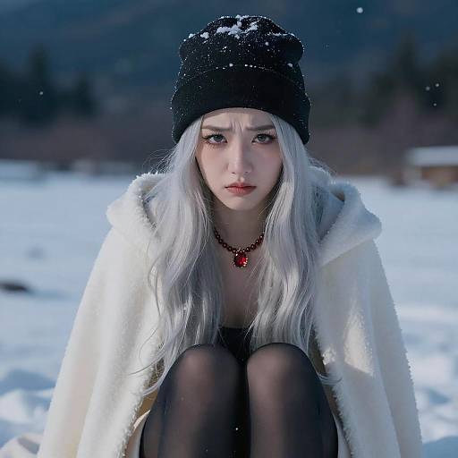 Platinum Snow: Seductive Autumn Night