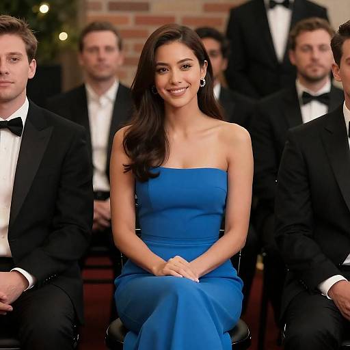 Elegant Woman at Formal Event