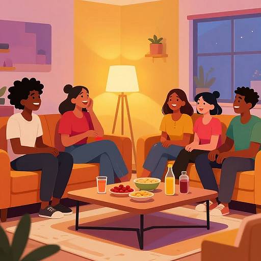 Cozy Houseparty with Friends