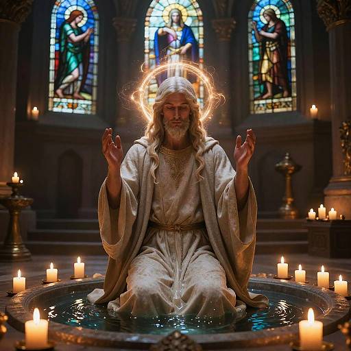 Ilmater, God of Compassion in Temple