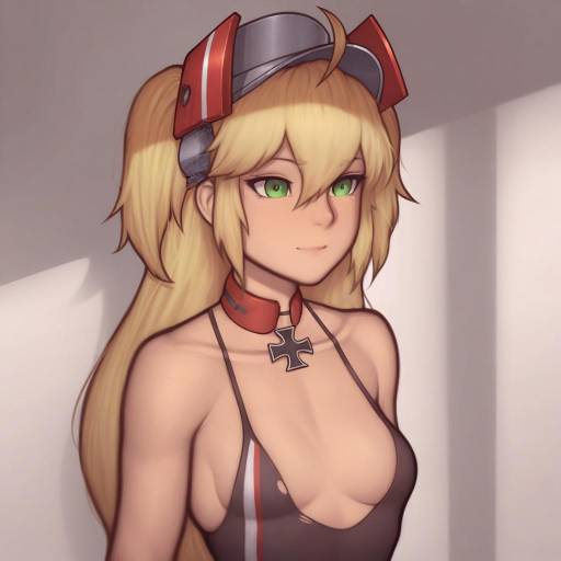 Illustration of Admiral hipper (azur lane), azur lane in the style of Asura (asurauser)