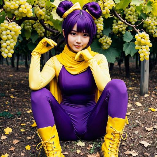Vibrant Minoru Mineta Cosplay Costume Design