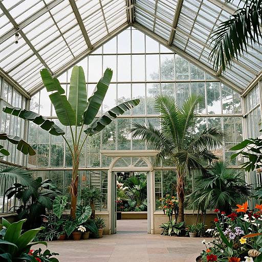 Norman Bates Tropical Greenhouse Interior