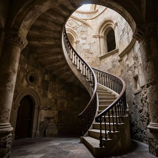 Endless Spiraling Sentient Staircase