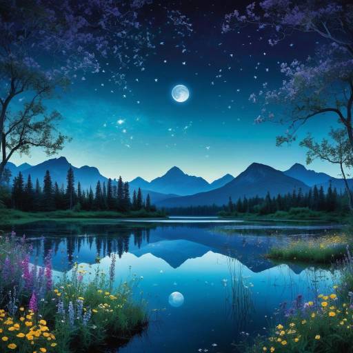 Ethereal Twilight Glade Wallpaper Design Ethereal Twilight Glade Wallpaper Design